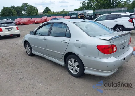 2003 Toyota Corolla S z USA, uszkodzony, nr VIN 2T1BR32E43C047017